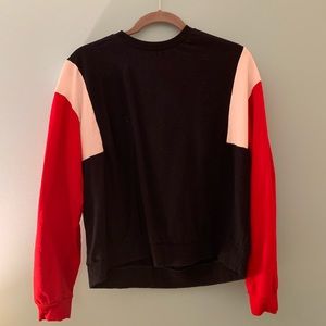 H&M color block long sleeve t-shirt